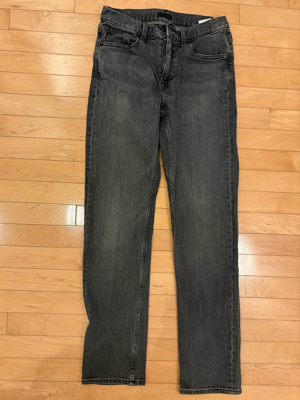 Uniqlo Men's Charcoal Straight Jeans 29W 32L